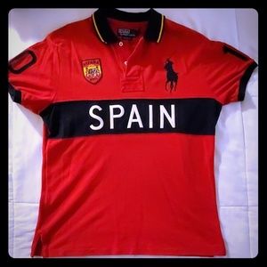 Ralph Lauren Spain soccer team Polo